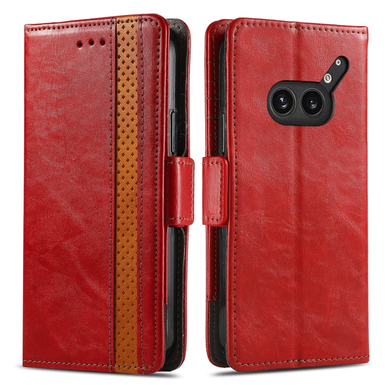 For Nothing Phone 2a Plus CaseNeo Splicing Dual Magnetic Buckle Leather Phone Case