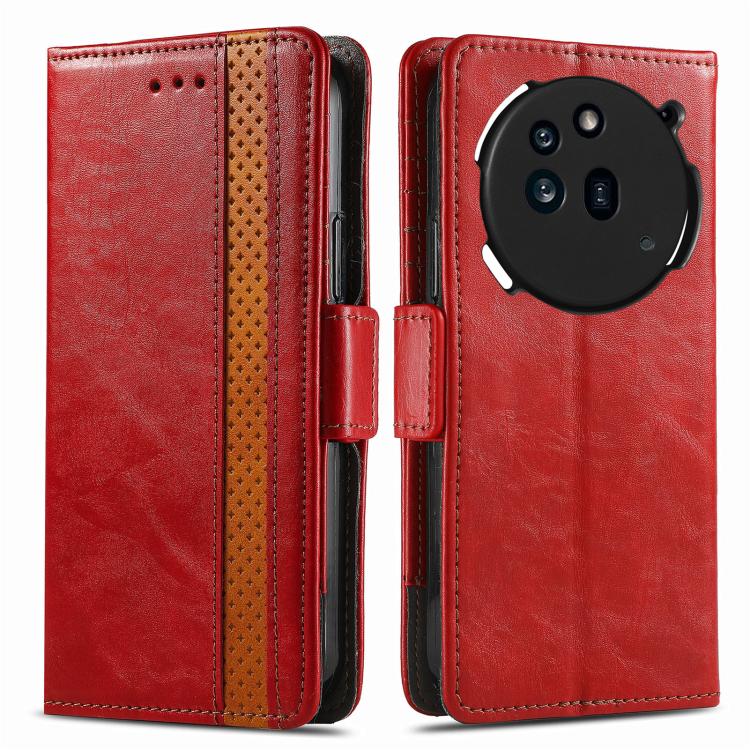 For Nothing Phone 3a CaseNeo Splicing Dual Magnetic Buckle Leather Phone Case