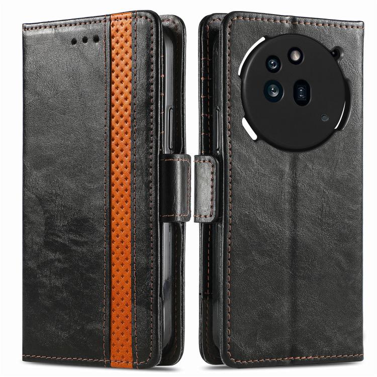For Nothing Phone 3a Pro CaseNeo Splicing Dual Magnetic Buckle Leather Phone Case