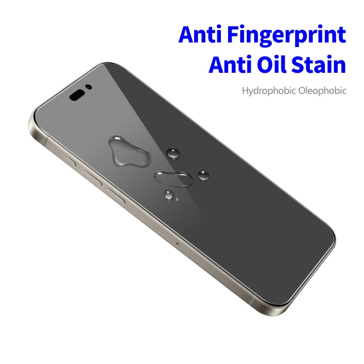 For iPhone 16 Pro Max ENKAY Hat-Prince 28 Degree Anti-peeping Privacy Tempered Glass Film