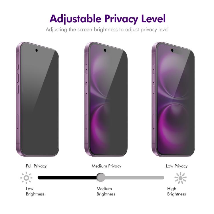 For iPhone Air ENKAY Hat-Prince 28 Degree Anti-peeping Privacy Tempered Glass Film