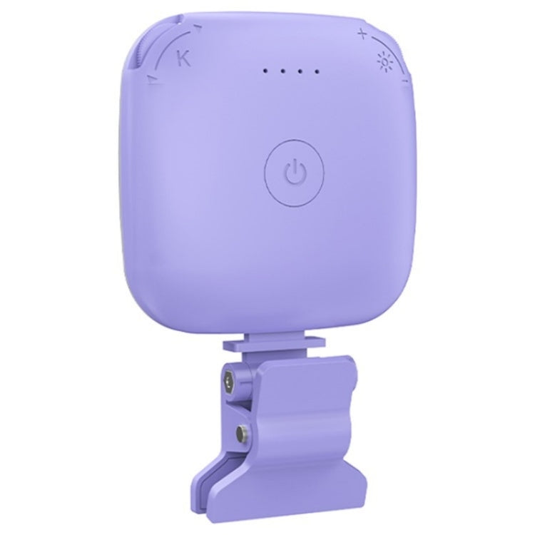 V15 Mini Clip-On Portable LED Fill Light Phone Laptop Video Conference Live Streaming Fill Lamp