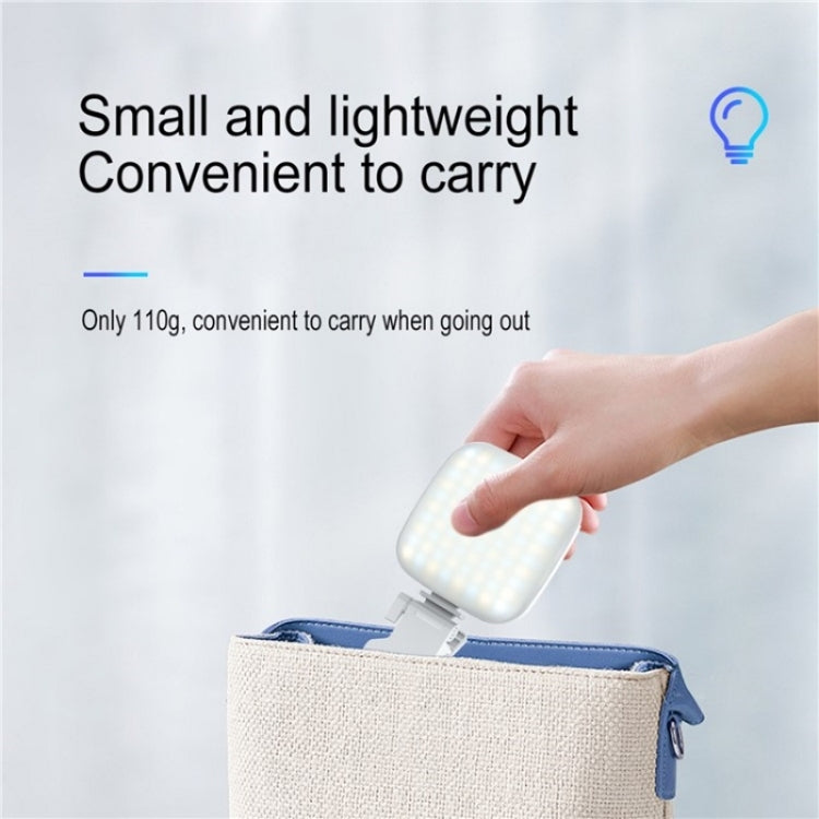 V15 Mini Clip-On Portable LED Fill Light Phone Laptop Video Conference Live Streaming Fill Lamp
