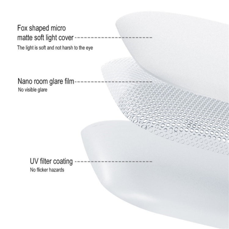 V15 Mini Clip-On Portable LED Fill Light Phone Laptop Video Conference Live Streaming Fill Lamp