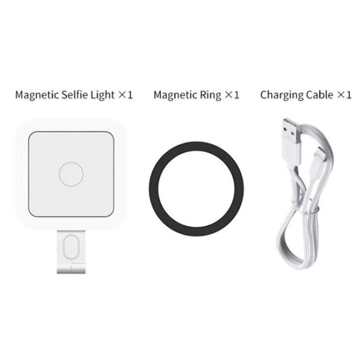 V18 Portable Skin Beauty Live Streaming LED Fill Light Magnetic Phone Selfie Lamp