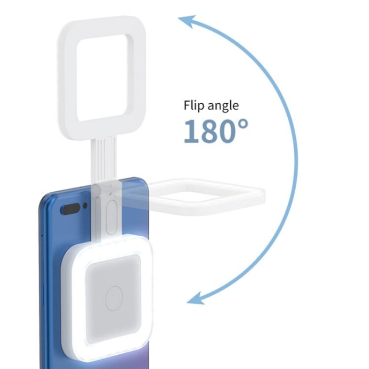 V18 Portable Skin Beauty Live Streaming LED Fill Light Magnetic Phone Selfie Lamp