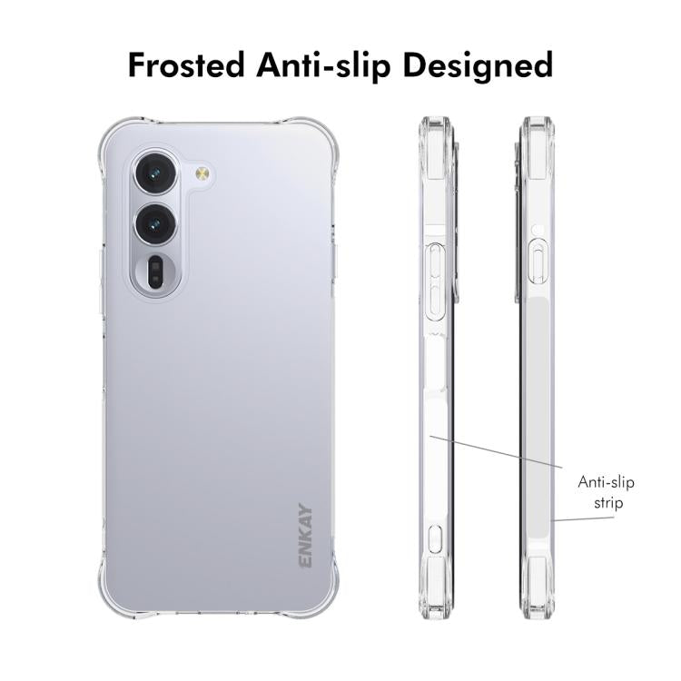 For Fujitsu Arrows Alpha F-51F ENKAY Hat-Prince Transparent TPU Shockproof Phone Case
