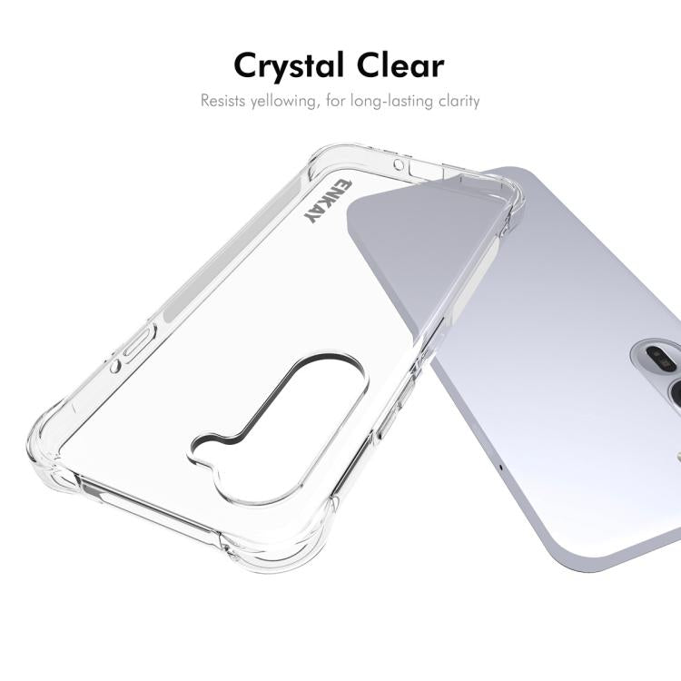 For Fujitsu Arrows Alpha F-51F ENKAY Hat-Prince Transparent TPU Shockproof Phone Case