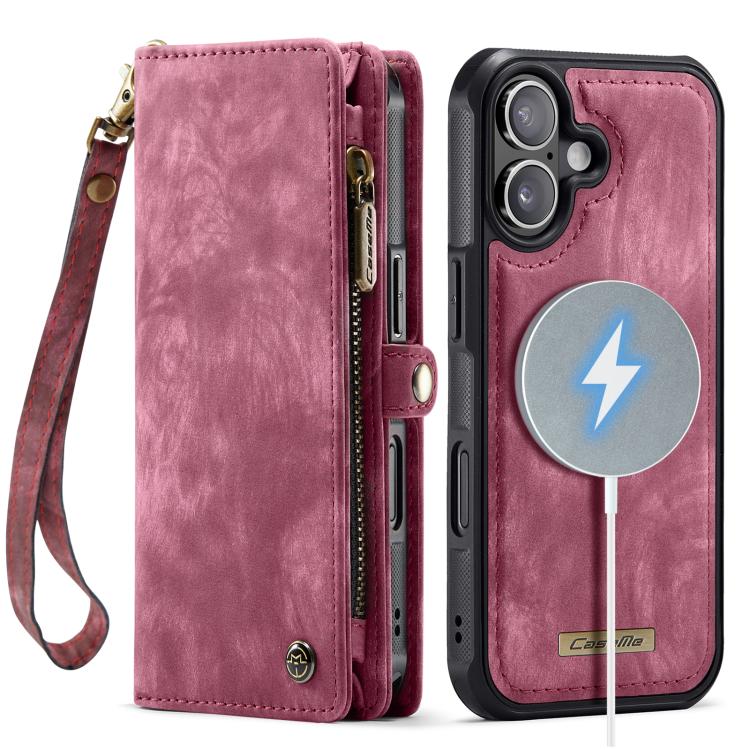 For iPhone 17 CaseMe 008 Detachable Multifunctional Leather Phone Case