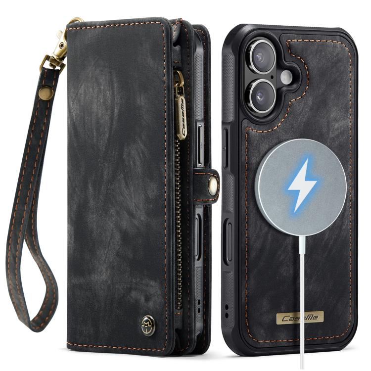 For iPhone 17 CaseMe 008 Detachable Multifunctional Leather Phone Case
