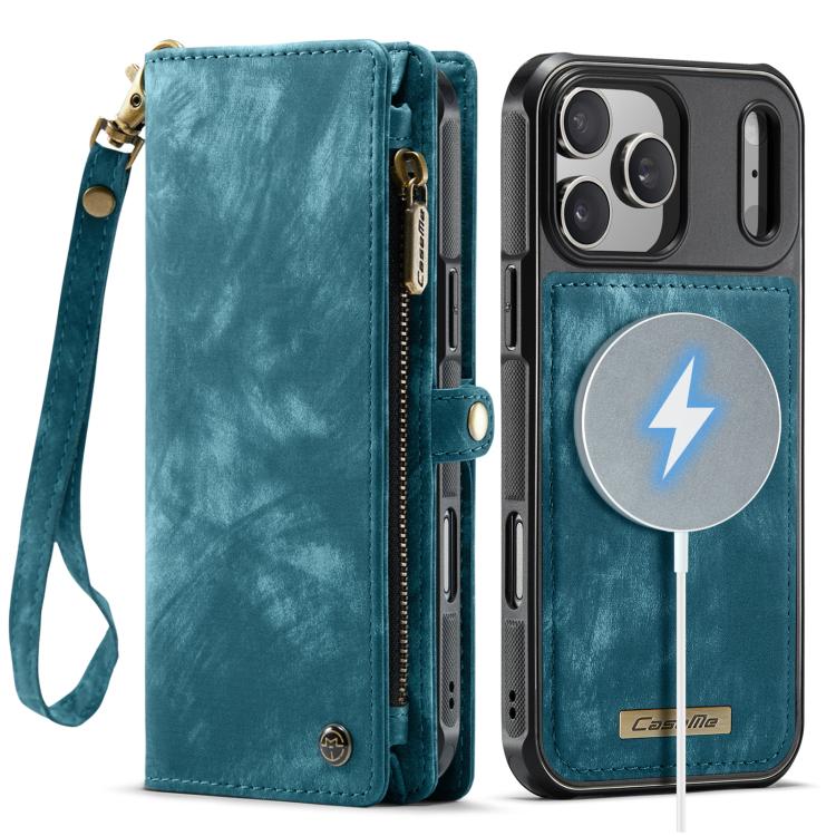 For iPhone 17 Pro CaseMe 008 Detachable Multifunctional Leather Phone Case