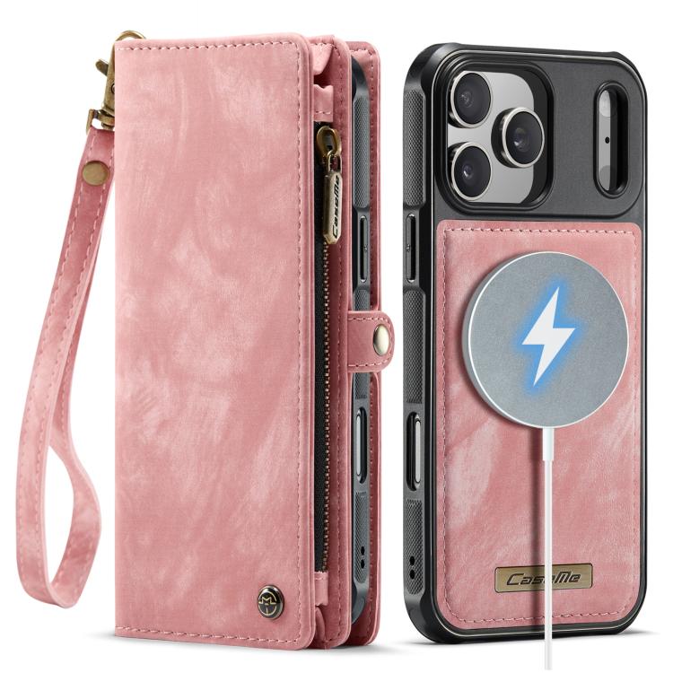 For iPhone 17 Pro CaseMe 008 Detachable Multifunctional Leather Phone Case
