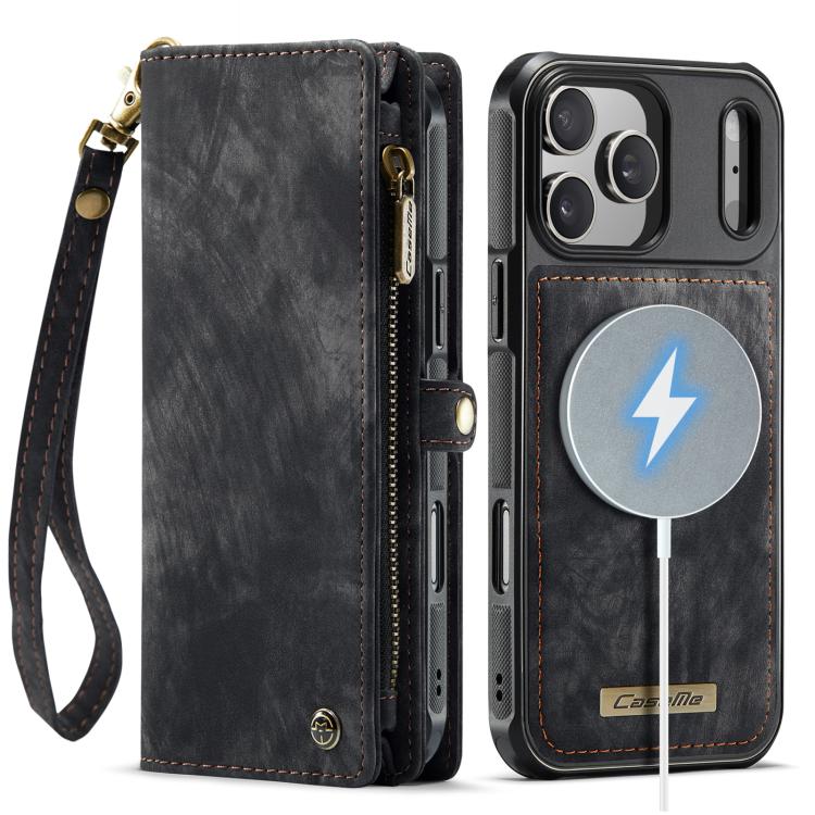 For iPhone 17 Pro CaseMe 008 Detachable Multifunctional Leather Phone Case