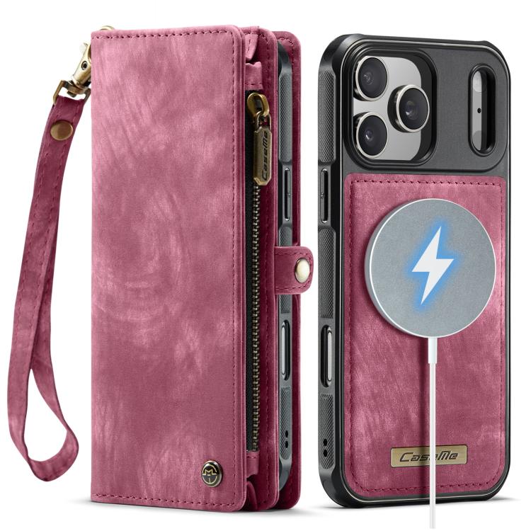 For iPhone 17 Pro Max CaseMe 008 Detachable Multifunctional Leather Phone Case
