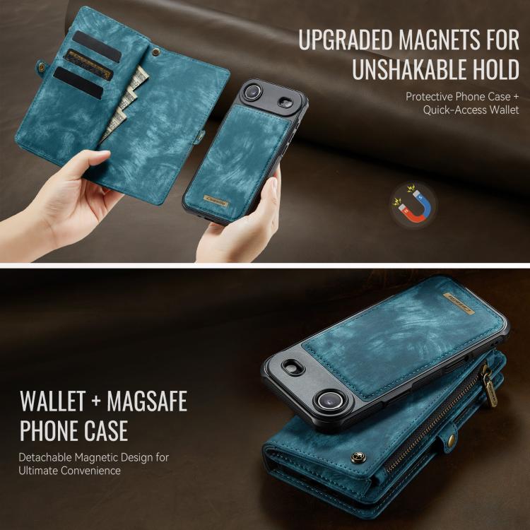 For iPhone Air CaseMe 008 Detachable Multifunctional Leather Phone Case