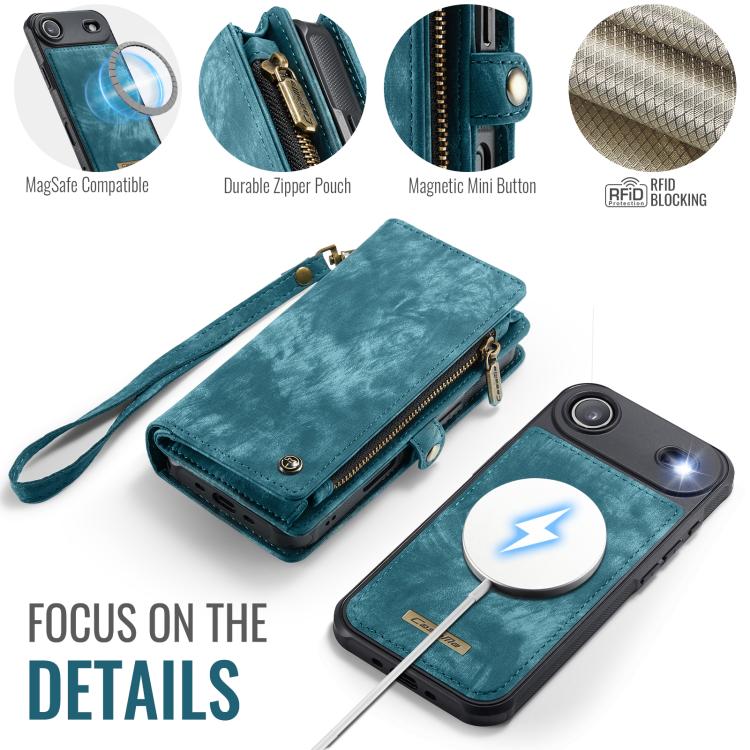 For iPhone Air CaseMe 008 Detachable Multifunctional Leather Phone Case