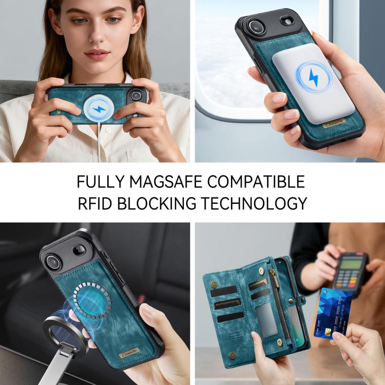 For iPhone Air CaseMe 008 Detachable Multifunctional Leather Phone Case