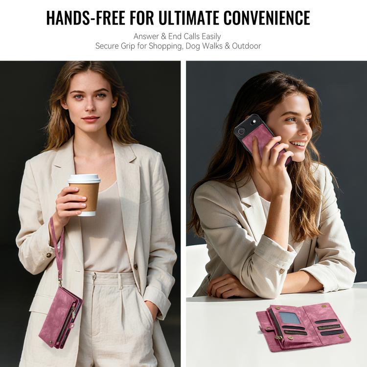 For iPhone Air CaseMe 008 Detachable Multifunctional Leather Phone Case