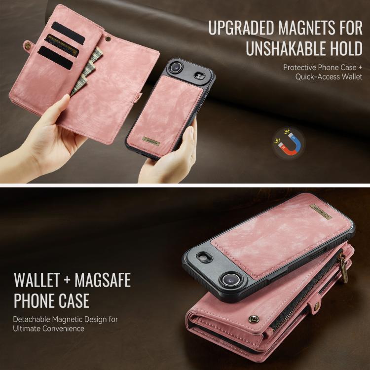 For iPhone Air CaseMe 008 Detachable Multifunctional Leather Phone Case