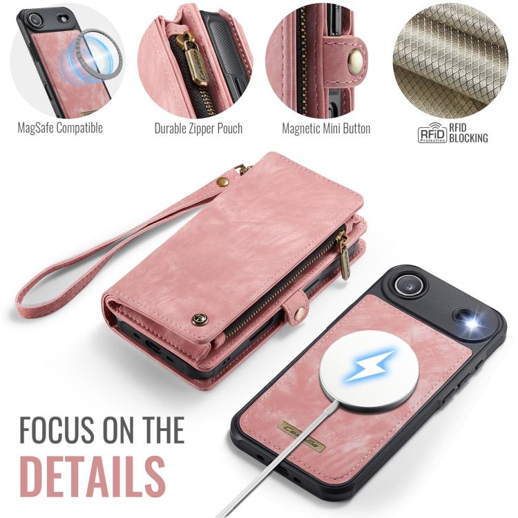 For iPhone Air CaseMe 008 Detachable Multifunctional Leather Phone Case
