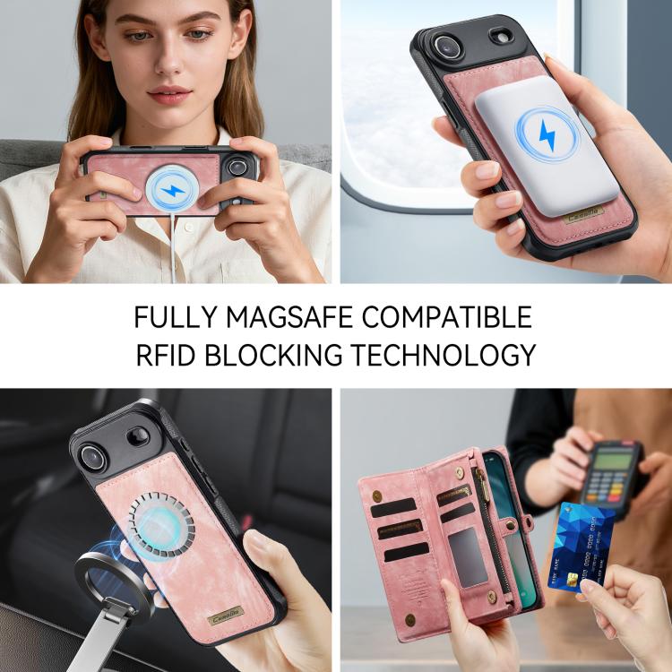 For iPhone Air CaseMe 008 Detachable Multifunctional Leather Phone Case