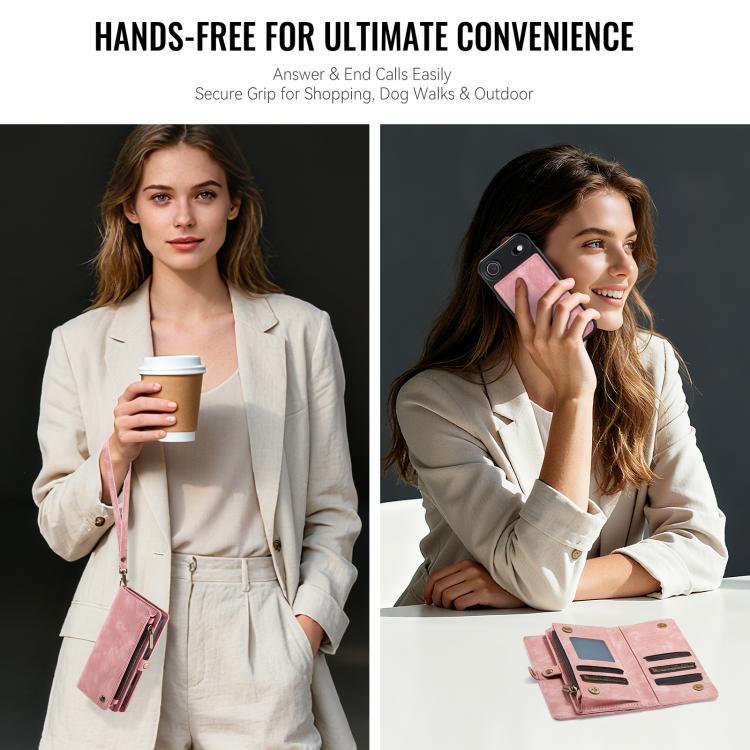 For iPhone Air CaseMe 008 Detachable Multifunctional Leather Phone Case