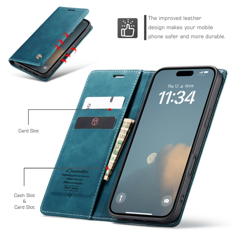 For iPhone 16 Pro Max CaseMe 013 Multifunctional Horizontal Flip Leather Phone Case