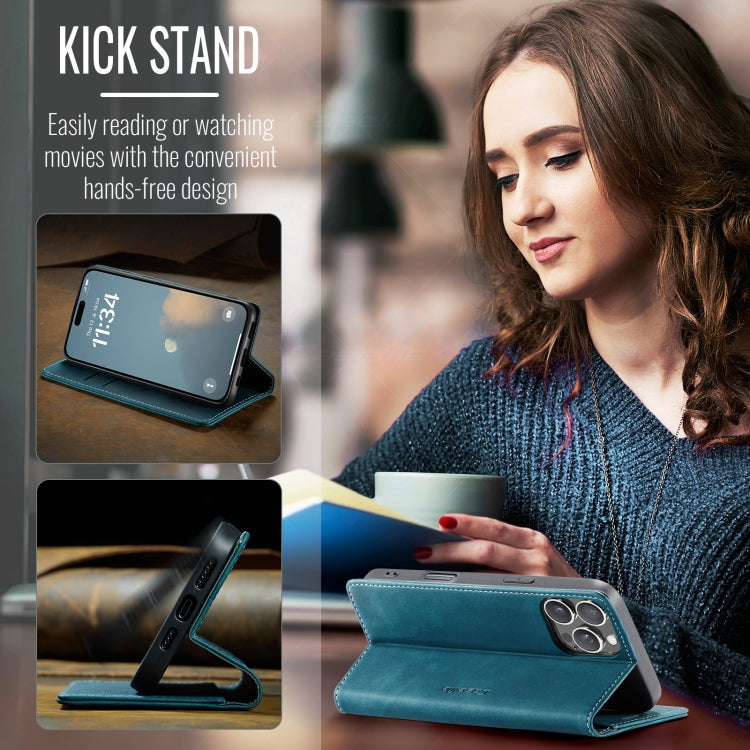 For iPhone 16 Pro Max CaseMe 013 Multifunctional Horizontal Flip Leather Phone Case