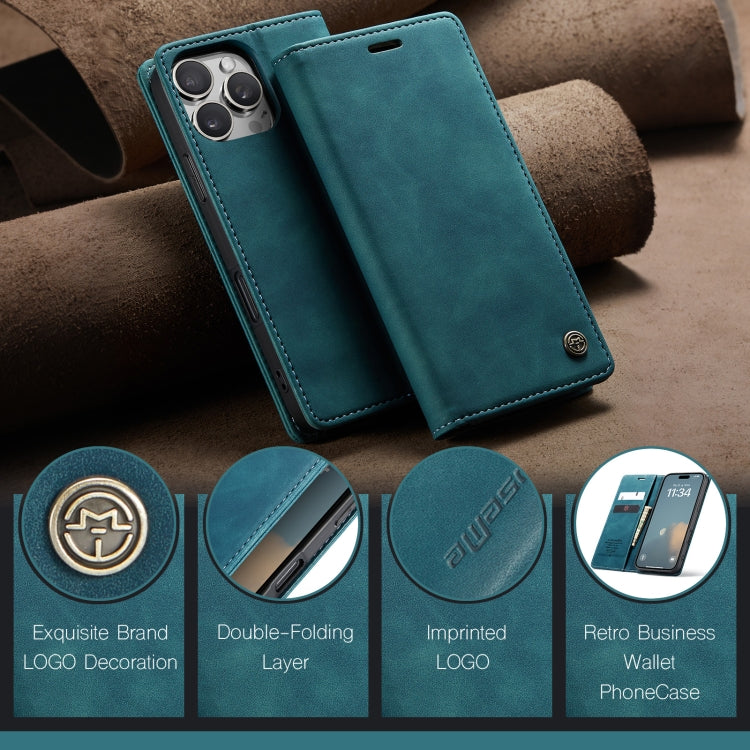 For iPhone 16 Pro Max CaseMe 013 Multifunctional Horizontal Flip Leather Phone Case