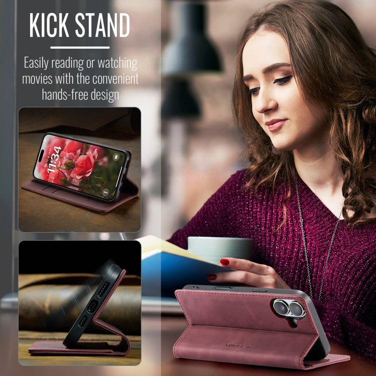 For iPhone 16 CaseMe 013 Multifunctional Horizontal Flip Leather Phone Case