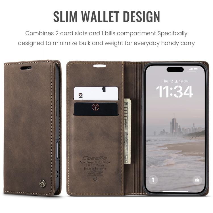 For iPhone 17 CaseMe 013 Multifunctional Horizontal Flip Leather Phone Case