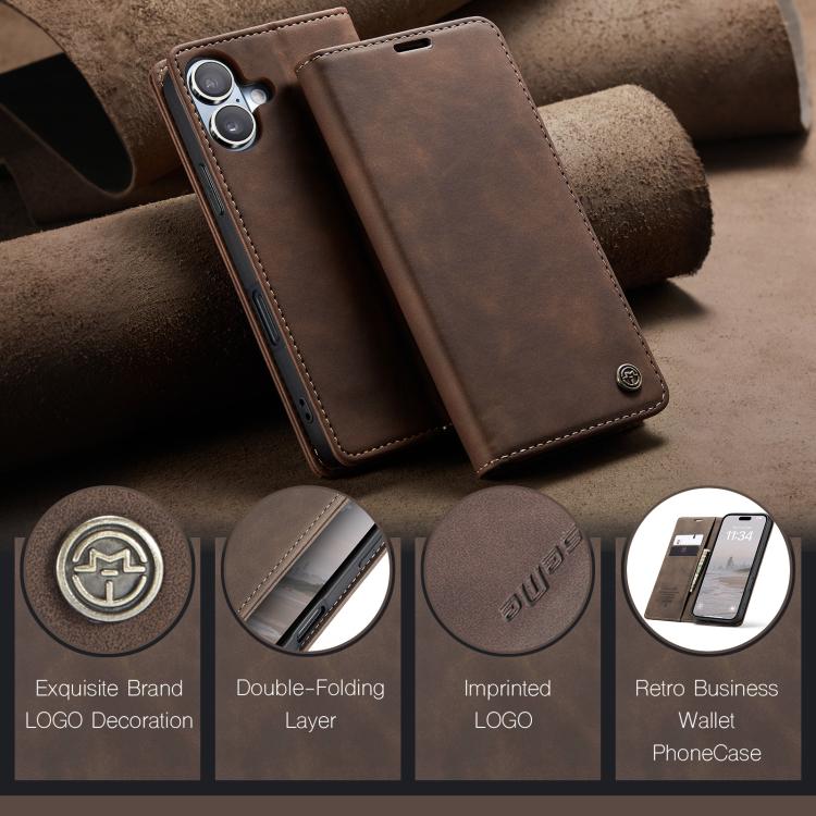 For iPhone 17 CaseMe 013 Multifunctional Horizontal Flip Leather Phone Case