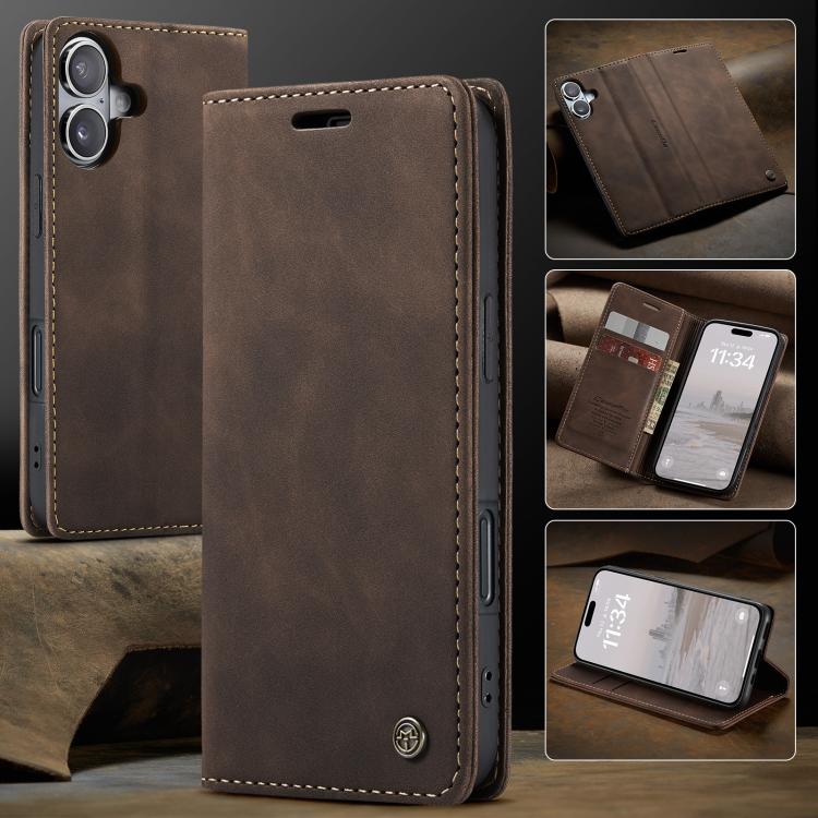 For iPhone 17 CaseMe 013 Multifunctional Horizontal Flip Leather Phone Case