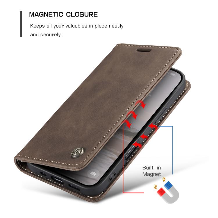For iPhone 17 CaseMe 013 Multifunctional Horizontal Flip Leather Phone Case