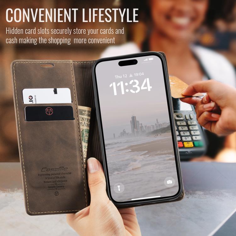 For iPhone 17 CaseMe 013 Multifunctional Horizontal Flip Leather Phone Case