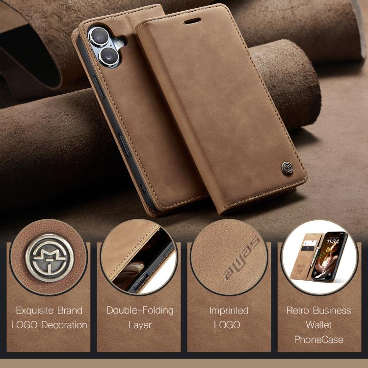 For iPhone 17 CaseMe 013 Multifunctional Horizontal Flip Leather Phone Case