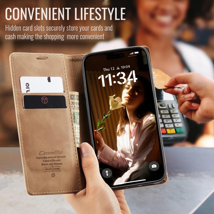 For iPhone 17 CaseMe 013 Multifunctional Horizontal Flip Leather Phone Case