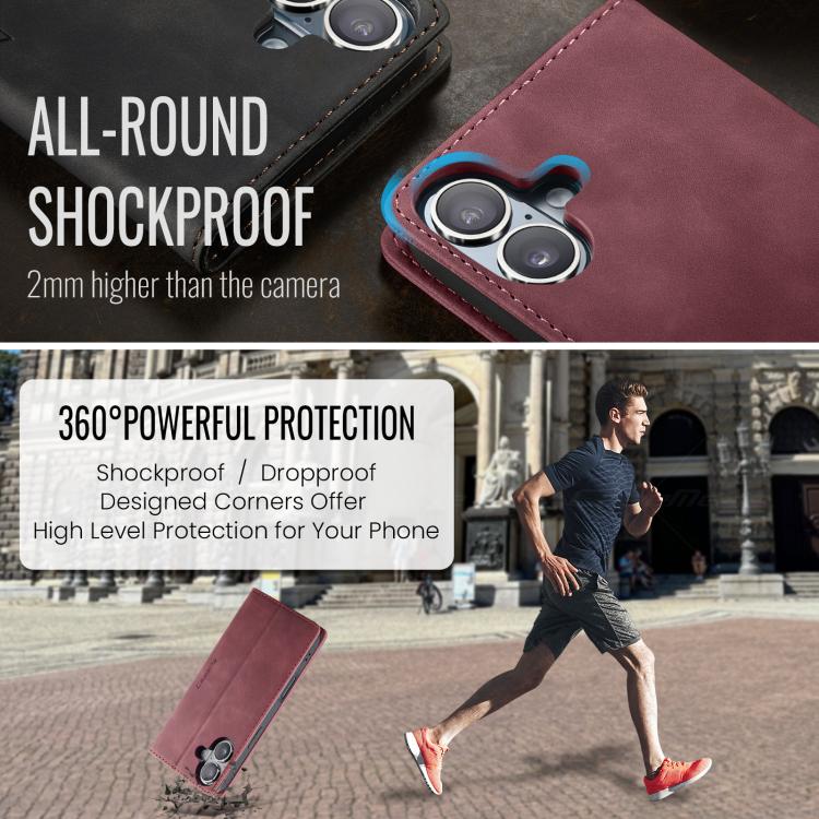 For iPhone 17 CaseMe 013 Multifunctional Horizontal Flip Leather Phone Case