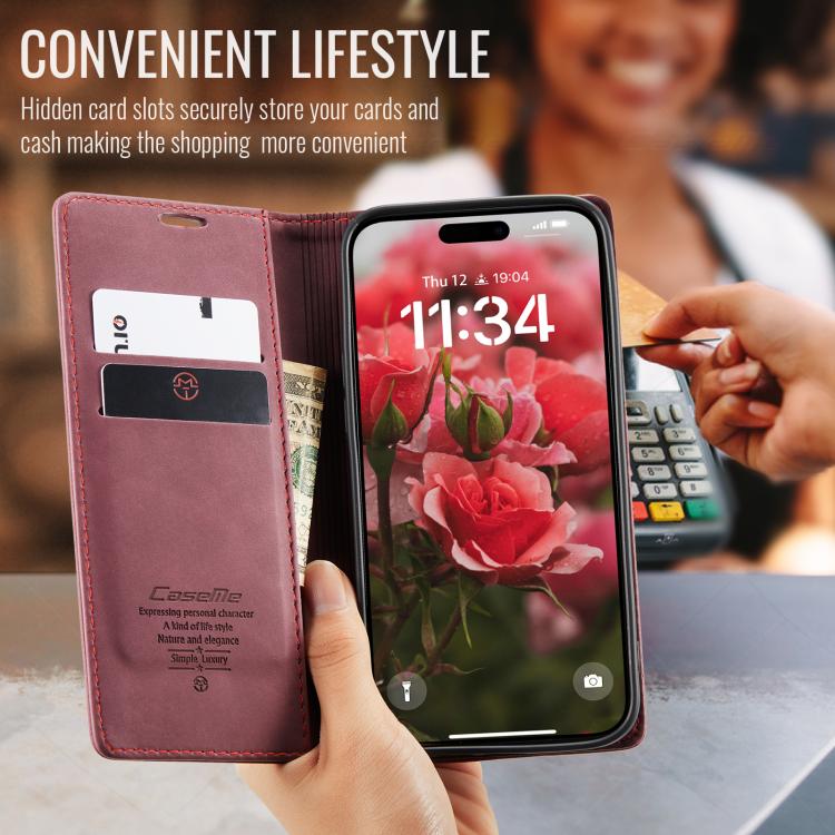 For iPhone 17 CaseMe 013 Multifunctional Horizontal Flip Leather Phone Case