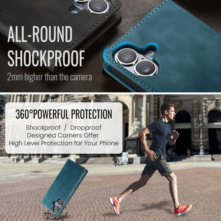 For iPhone 17 CaseMe 013 Multifunctional Horizontal Flip Leather Phone Case
