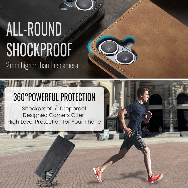 For iPhone 17 CaseMe 013 Multifunctional Horizontal Flip Leather Phone Case
