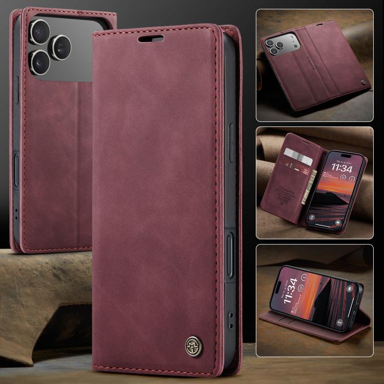 For iPhone 17 Pro CaseMe 013 Multifunctional Horizontal Flip Leather Phone Case