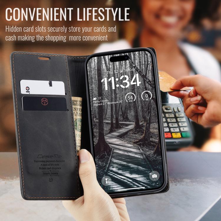 For iPhone 17 Pro CaseMe 013 Multifunctional Horizontal Flip Leather Phone Case