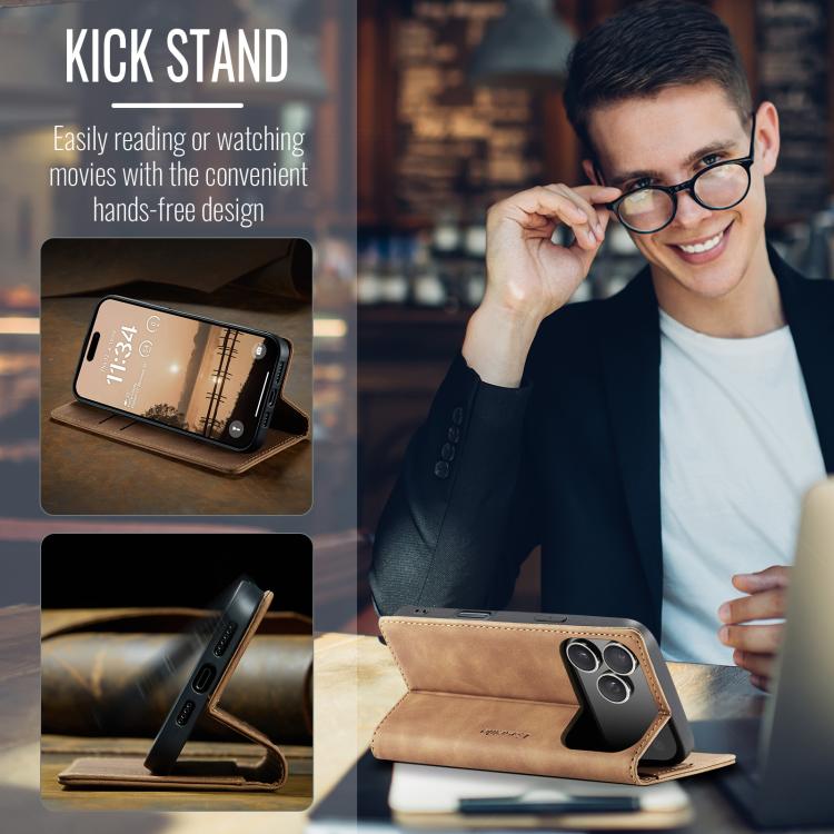 For iPhone 17 Pro Max CaseMe 013 Multifunctional Horizontal Flip Leather Phone Case