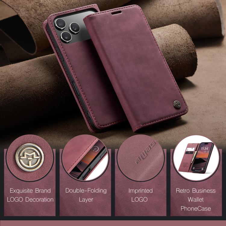 For iPhone 17 Pro Max CaseMe 013 Multifunctional Horizontal Flip Leather Phone Case