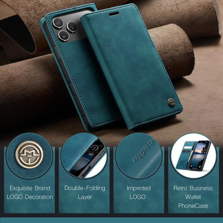 For iPhone 17 Pro Max CaseMe 013 Multifunctional Horizontal Flip Leather Phone Case