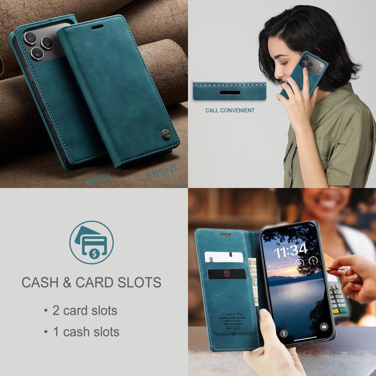For iPhone 17 Pro Max CaseMe 013 Multifunctional Horizontal Flip Leather Phone Case