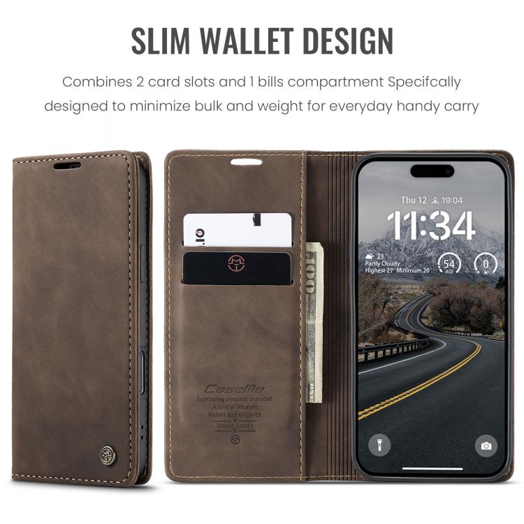 For iPhone Air CaseMe 013 Multifunctional Horizontal Flip Leather Phone Case