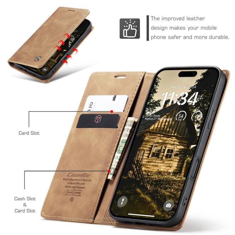 For iPhone Air CaseMe 013 Multifunctional Horizontal Flip Leather Phone Case