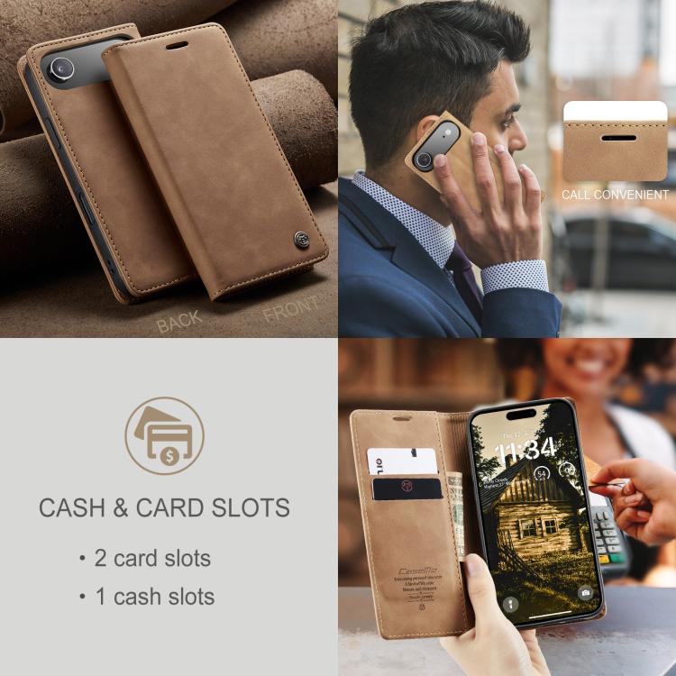 For iPhone Air CaseMe 013 Multifunctional Horizontal Flip Leather Phone Case
